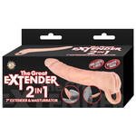 NassToys The Great Extender 2-In-1 Extender & Masturbator
