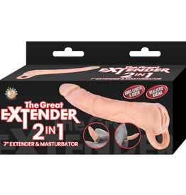 NassToys The Great Extender 2-In-1 Extender & Masturbator