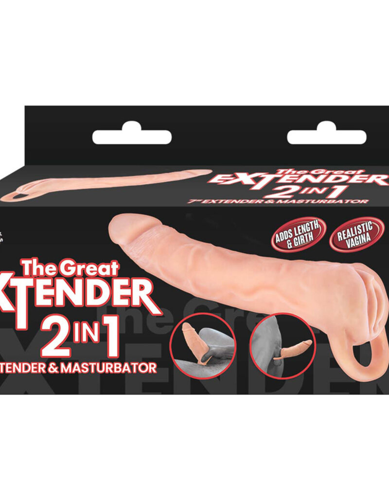 NassToys The Great Extender 2-In-1 Extender & Masturbator