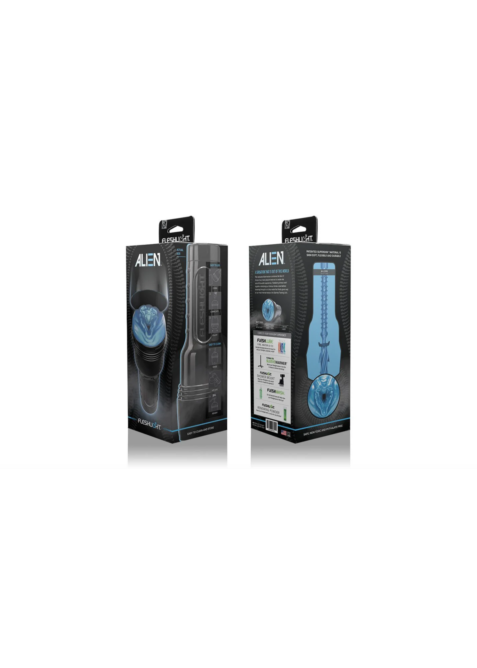 Fleshlight Fleshlight Freaks Alien Blue Metallic