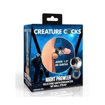 XR Brands Creature Cocks Creature Cocks Night Prowler Silicone Penis Sleeve and Ball Stretcher
