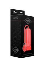 Shots Pumped Classic Penis Pump - Red