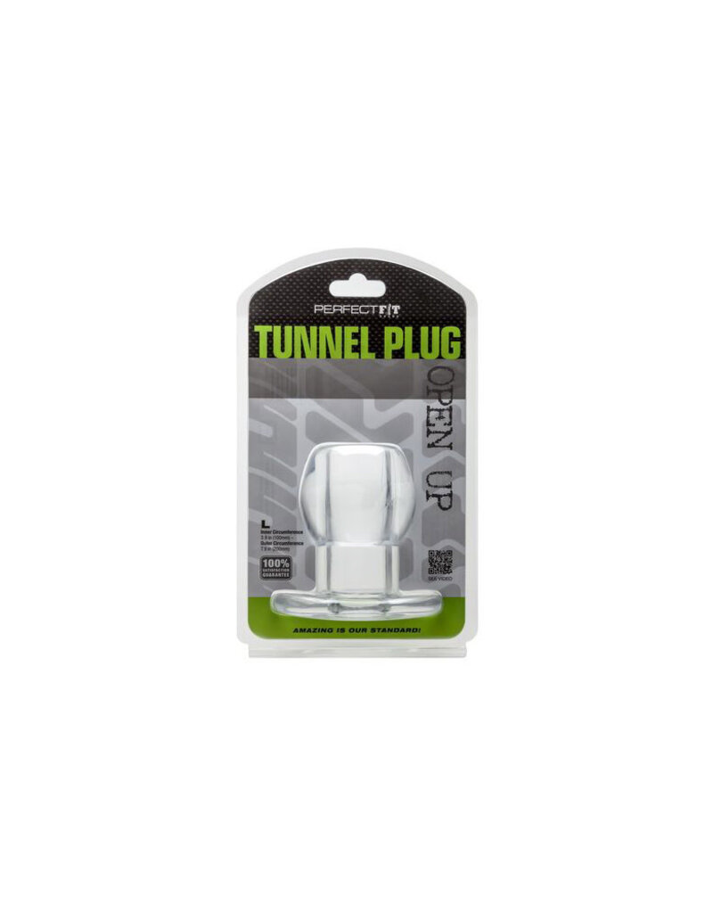 Perfect Fit Tunnel Plug Large - Clear