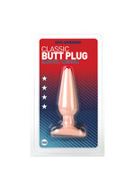 Doc Johnson Classic Butt Plug Smooth - Medium - White