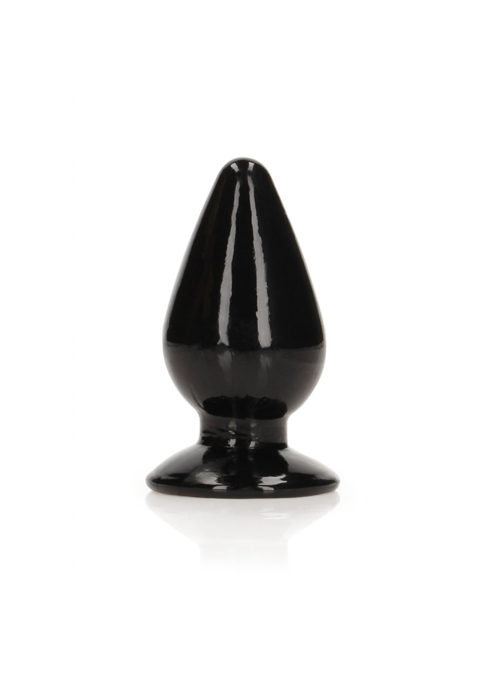 Shots RealRock Realrock Crystal Clear Anal Plug 3.5"