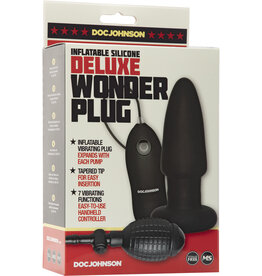 Doc Johnson Deluxe Wonder Plug - Black