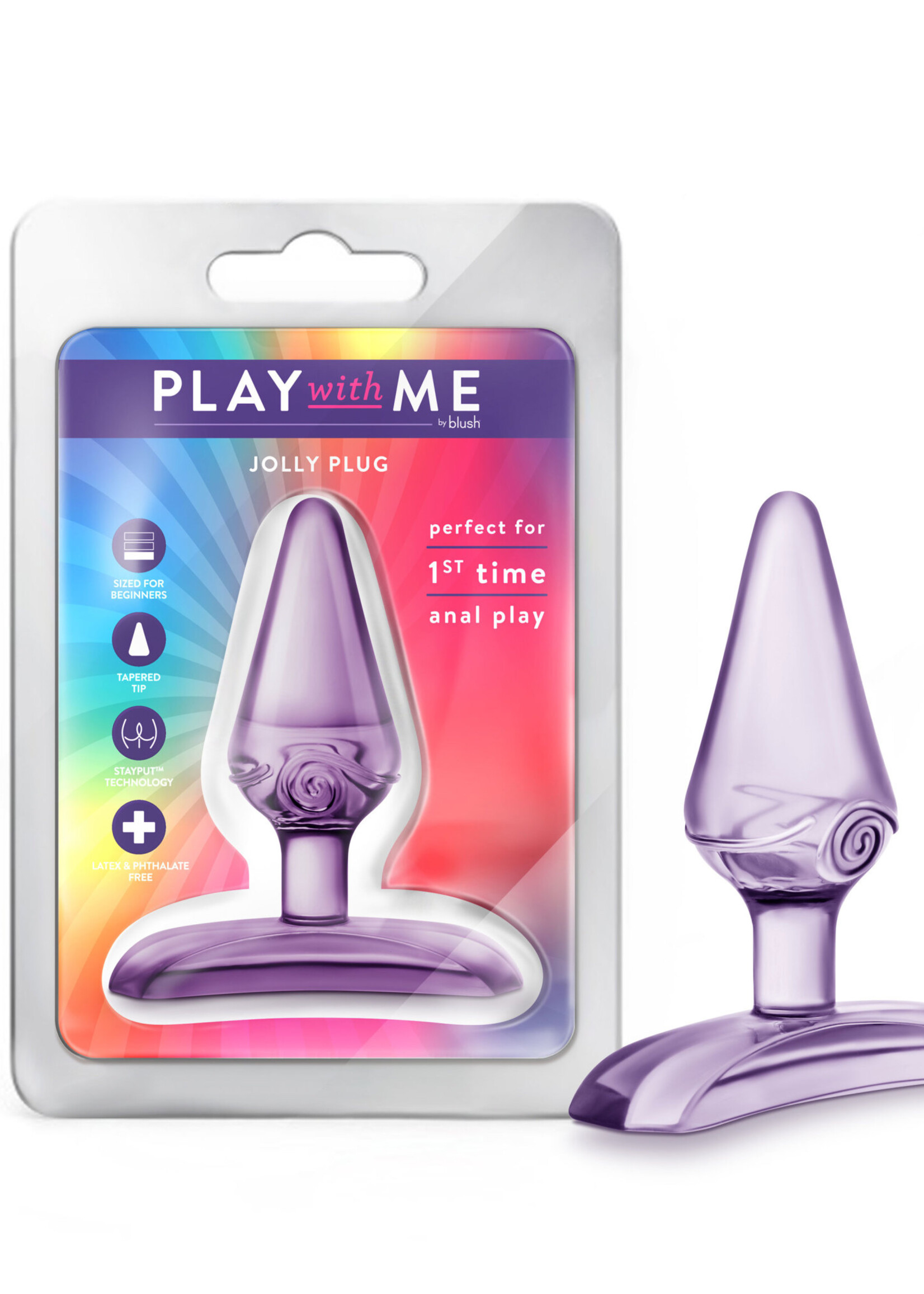 Blush Novelties Play With Me - Hard Candy - Purple