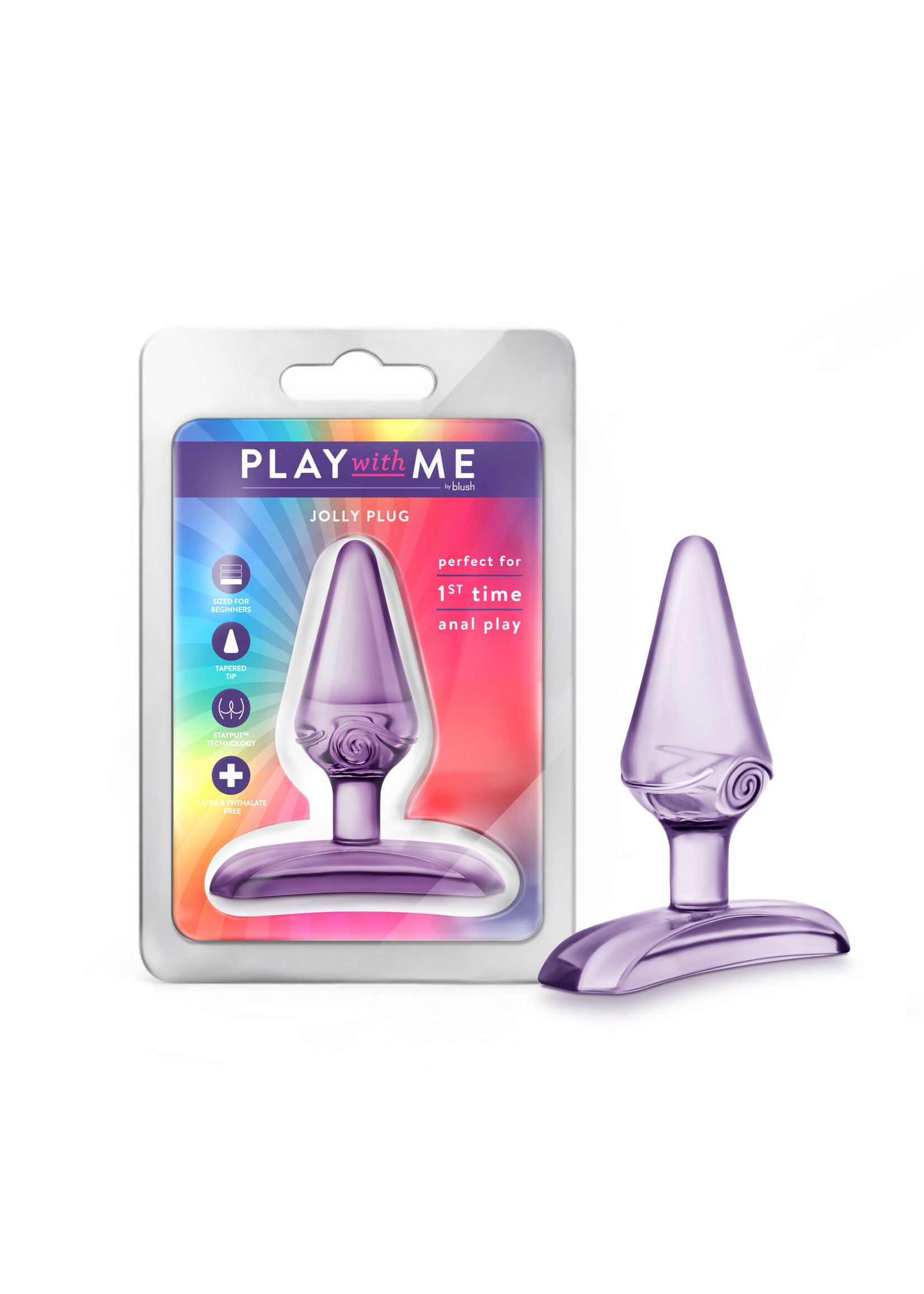 Blush Novelties Play With Me - Hard Candy - Purple