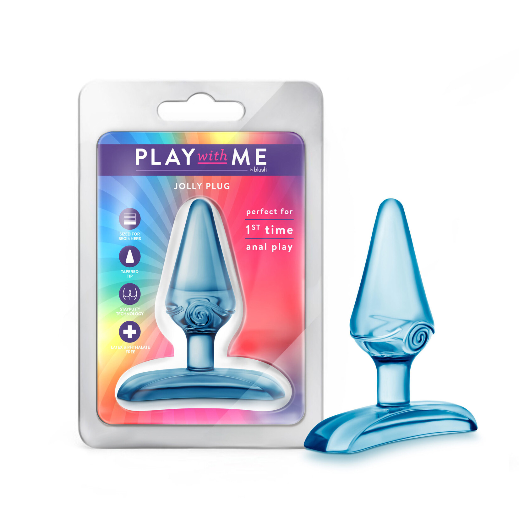 Blush Novelties Play With Me - Hard Candy - Blue