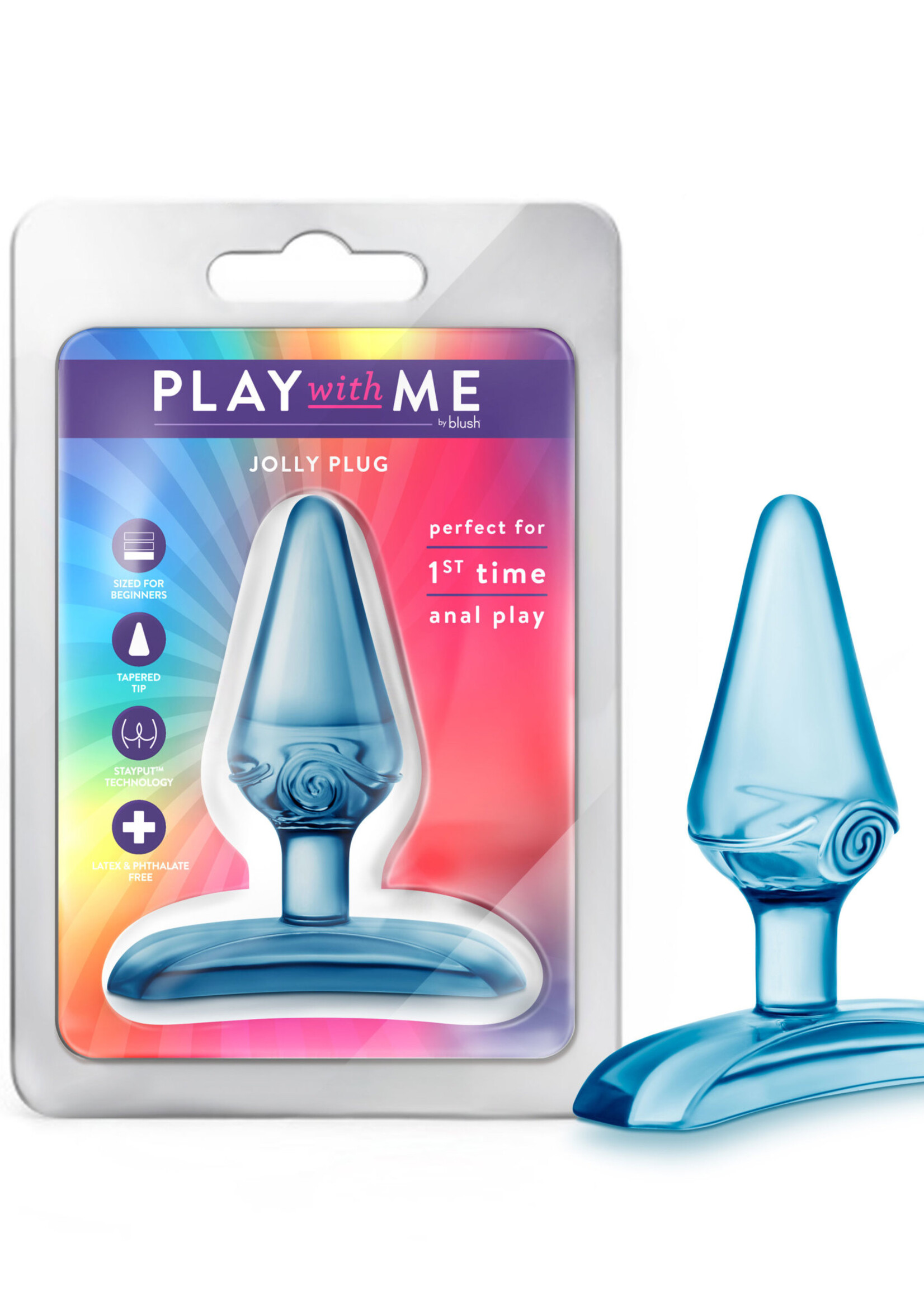 Blush Novelties Play With Me - Hard Candy - Blue