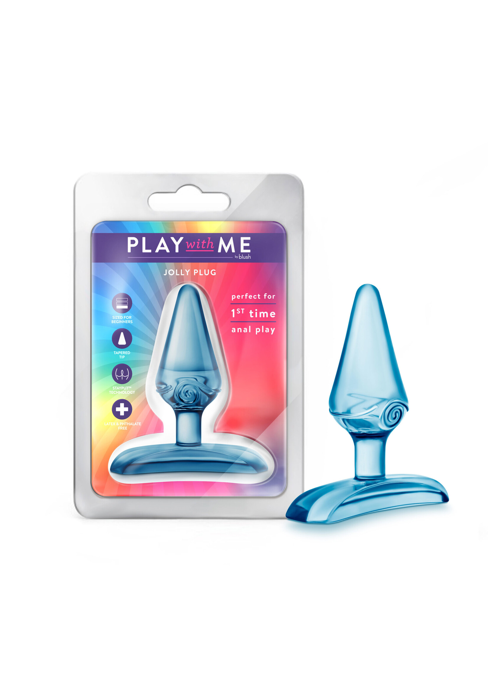 Blush Novelties Play With Me - Hard Candy - Blue