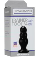 Doc Johnson Titanmen Tool - Trainer #4 - Black