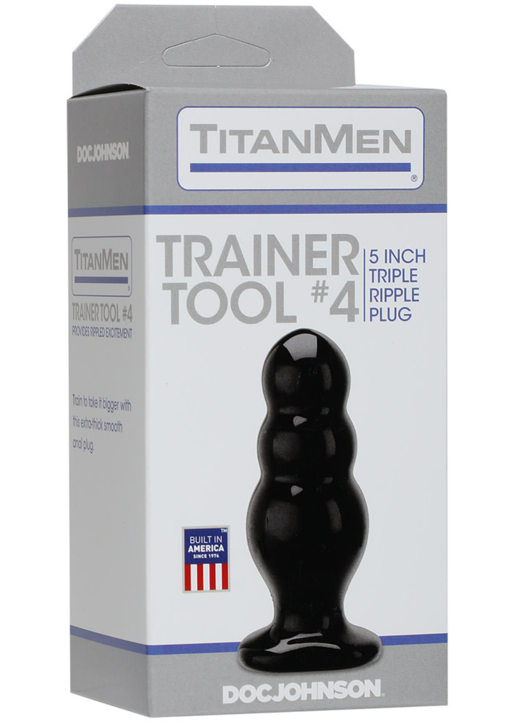 Doc Johnson Titanmen Tool - Trainer #4 - Black