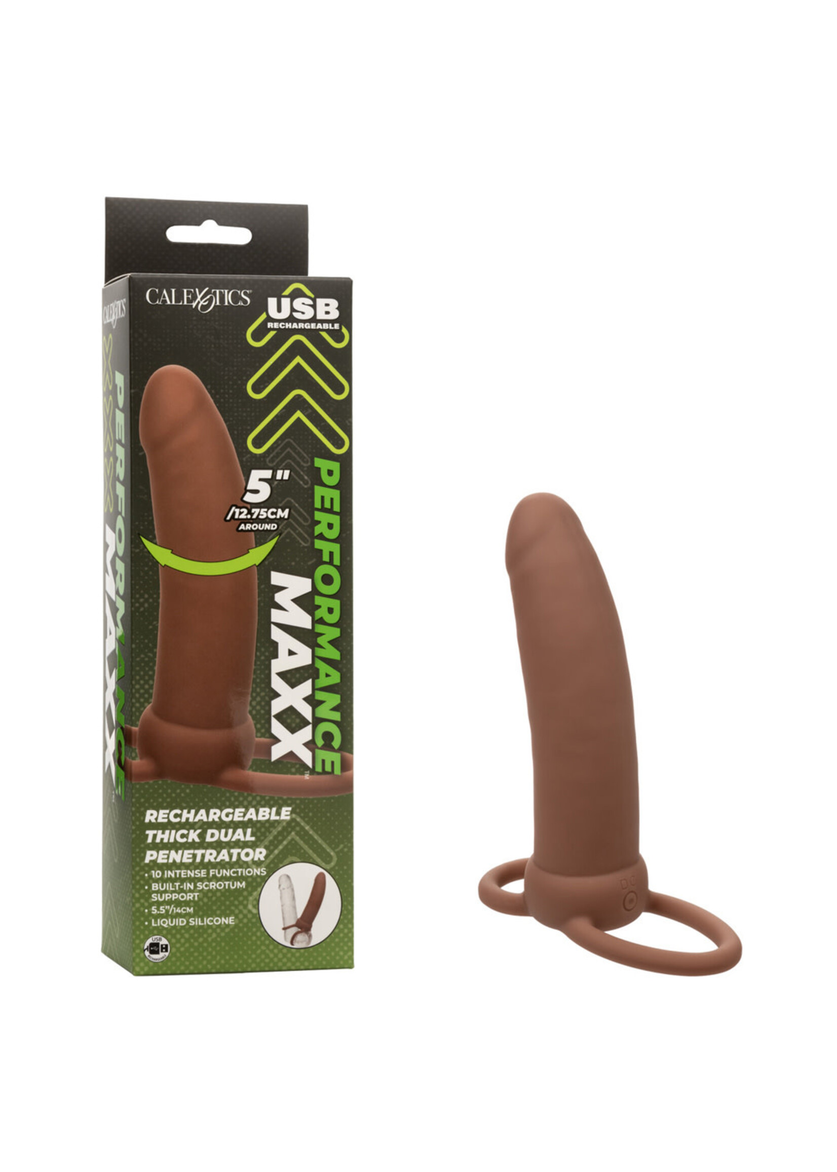 Calexotics Performance Maxx Rechargeable Thick Dual Penetrator
