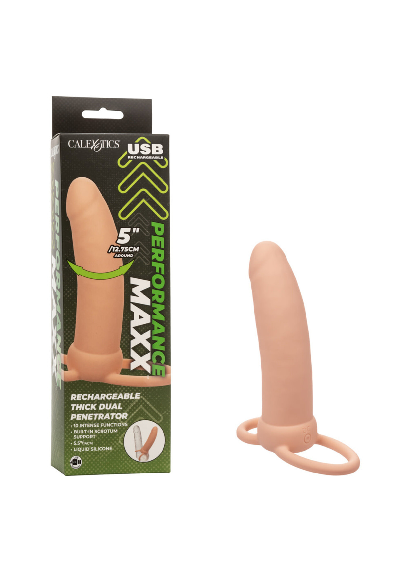 Calexotics Performance Maxx Rechargeable Thick Dual Penetrator