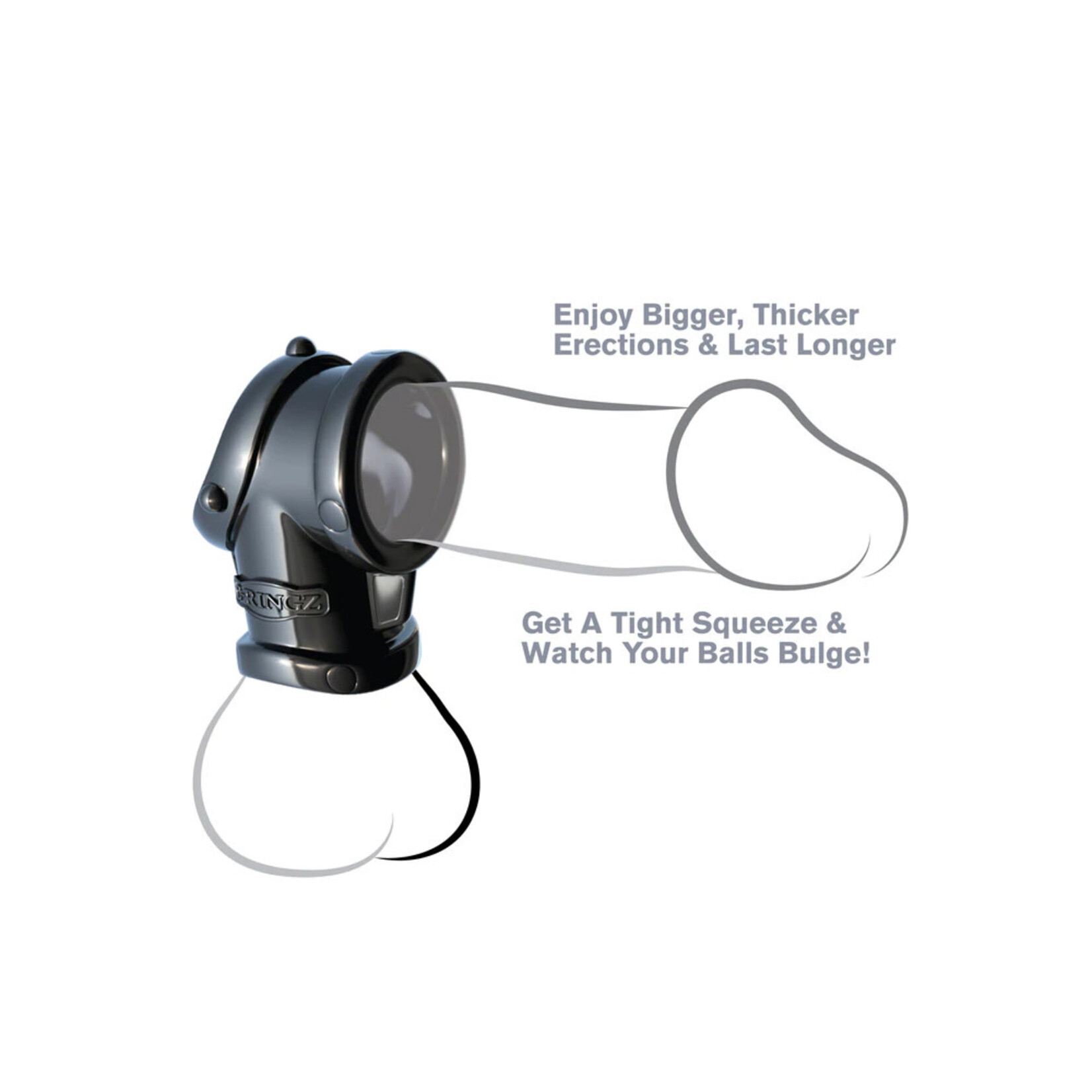 Pipedream Fantasy C-Ringz Cock Pipe With Ball Stretcher