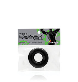 SI Novelties Thick Power Stretch Donuts - Black