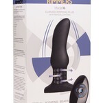 XR Brands Rimmers Model M Curved Rimming Plug With Remote Control