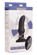 XR Brands Rimmers Model M Curved Rimming Plug With Remote Control