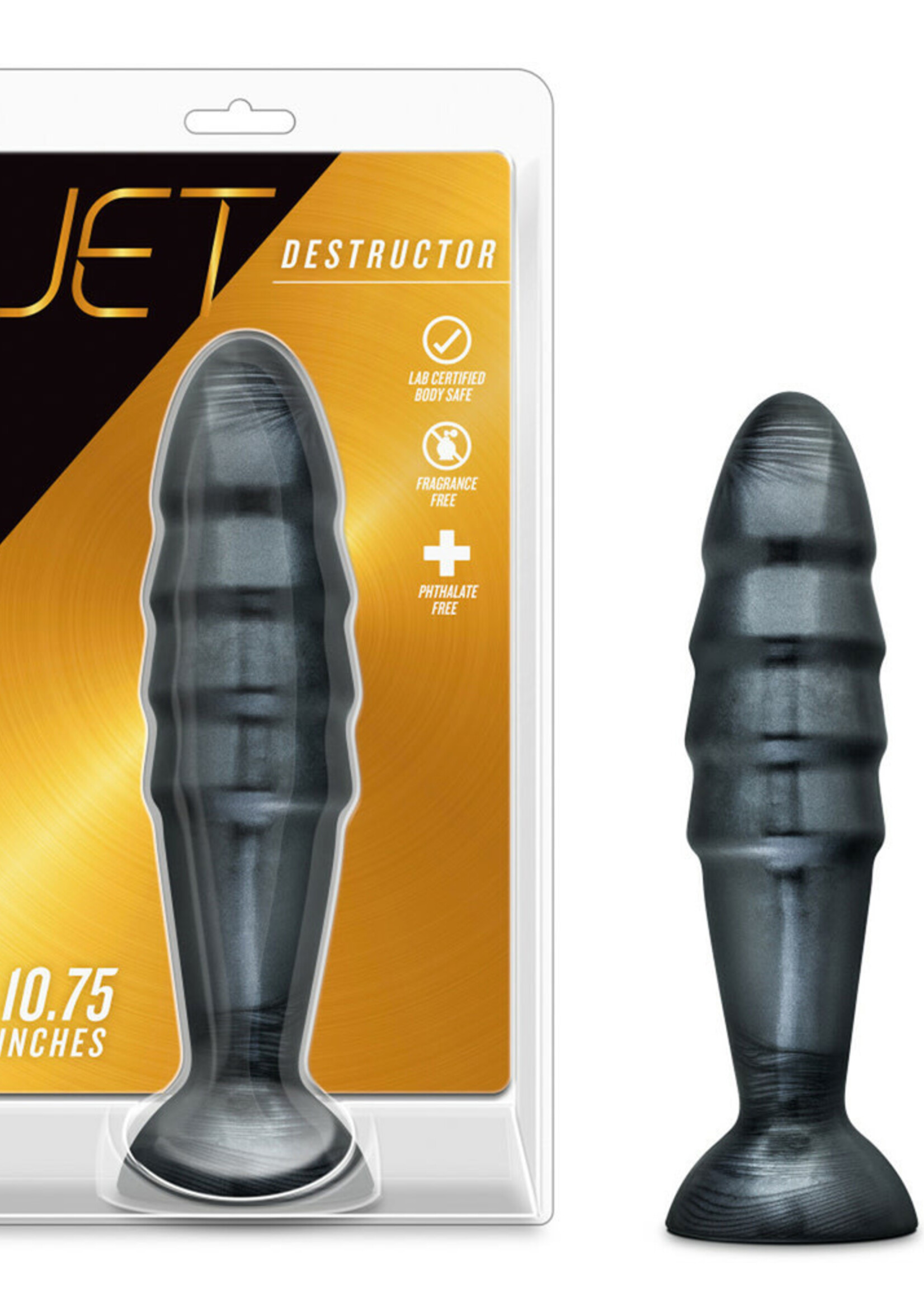 Blush Novelties Jet - Destructor - Carbon Metallic Black