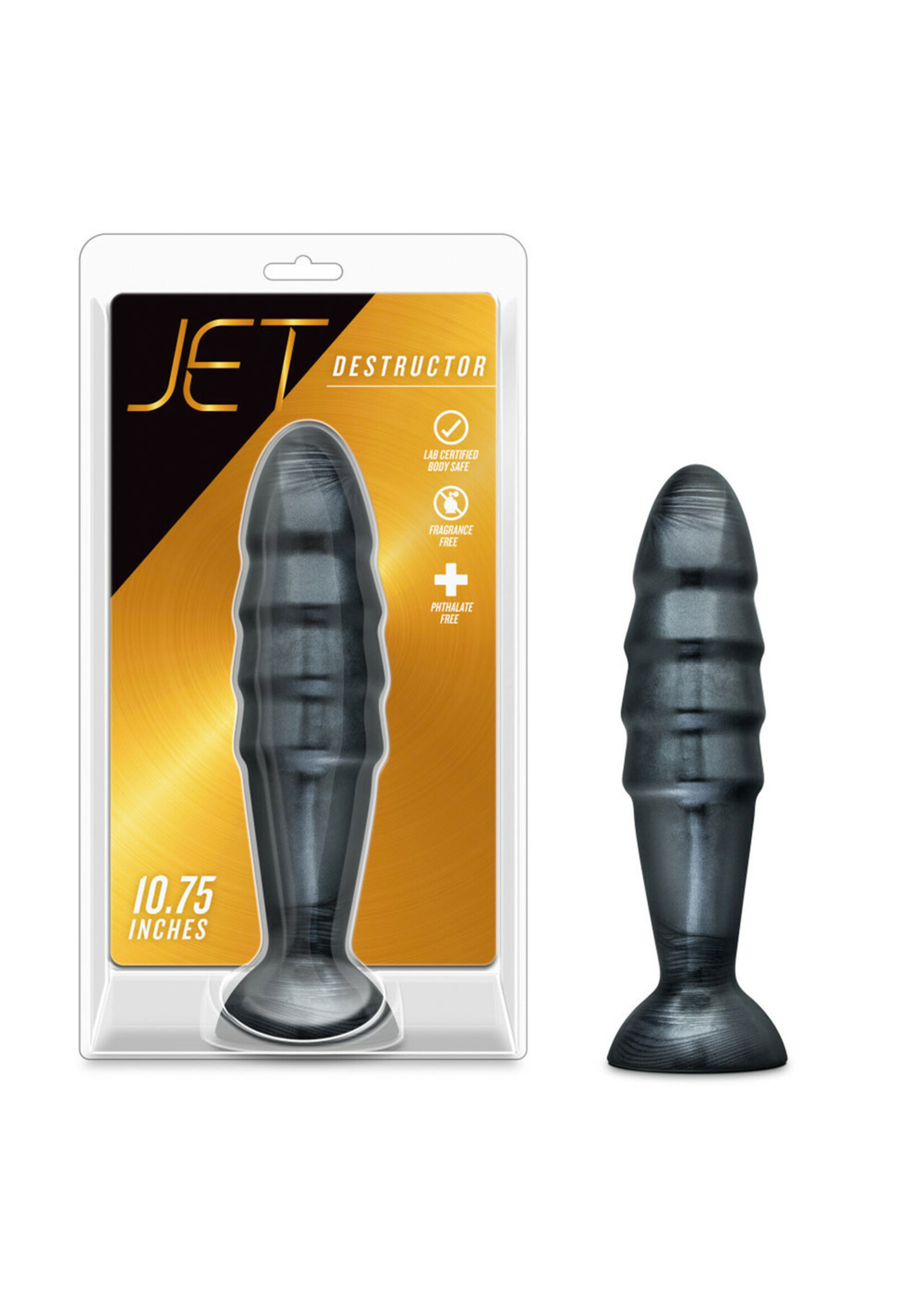 Blush Novelties Jet - Destructor - Carbon Metallic Black