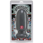 Doc Johnson American Bombshell - Shell Shock Anal Plug - Large - Gun Metal