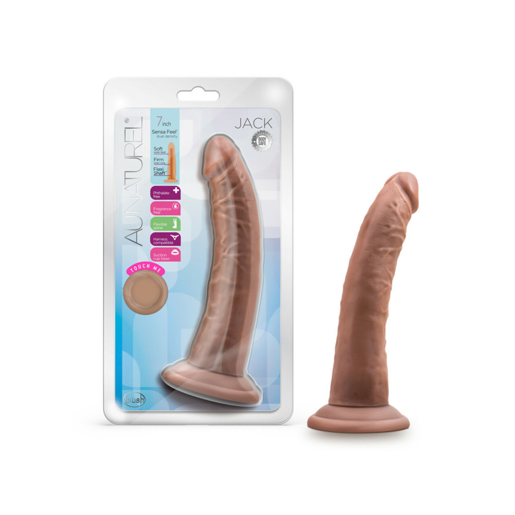 Blush Novelties Au Naturel - 7 Inch Jack