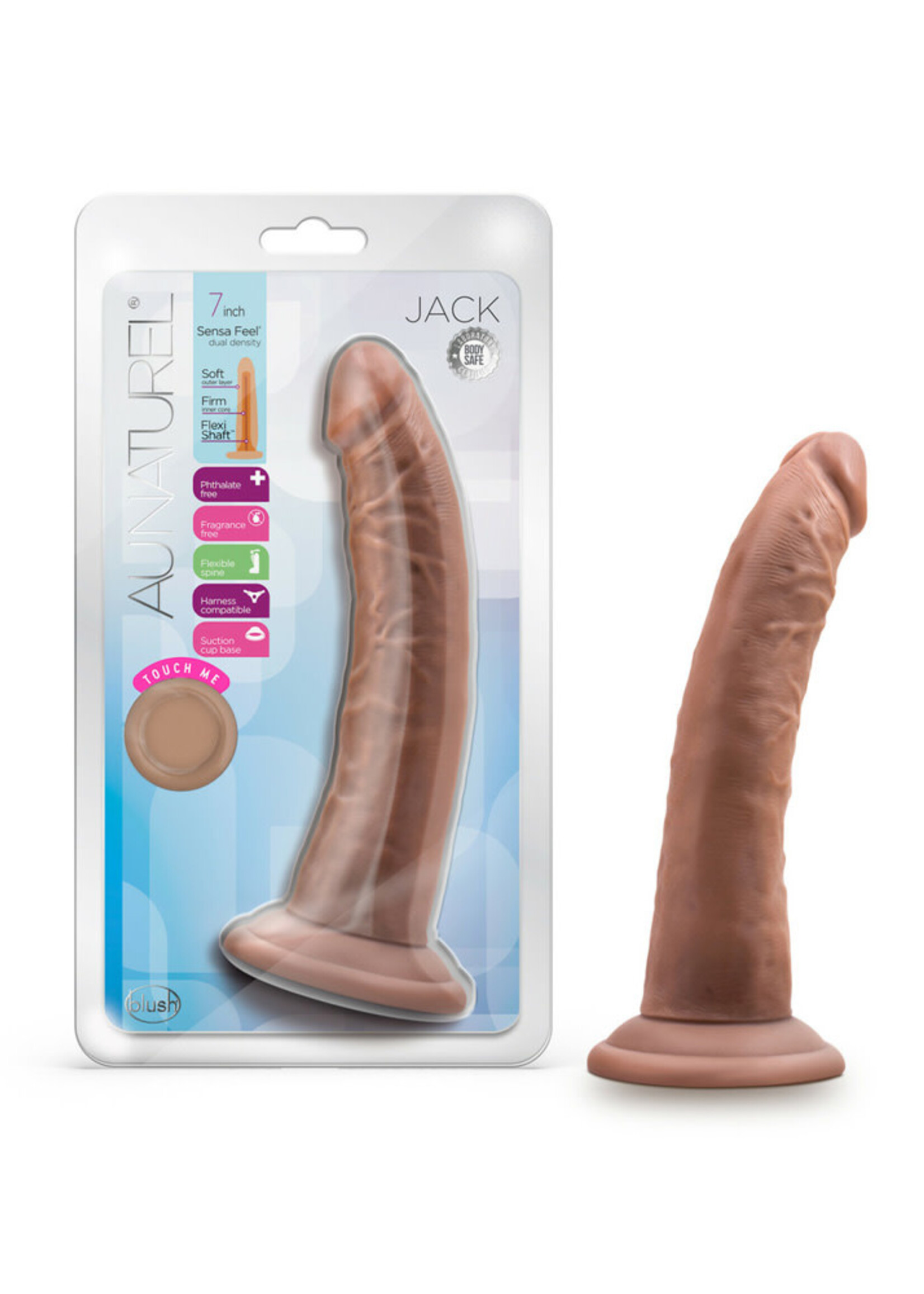 Blush Novelties Au Naturel - 7 Inch Jack
