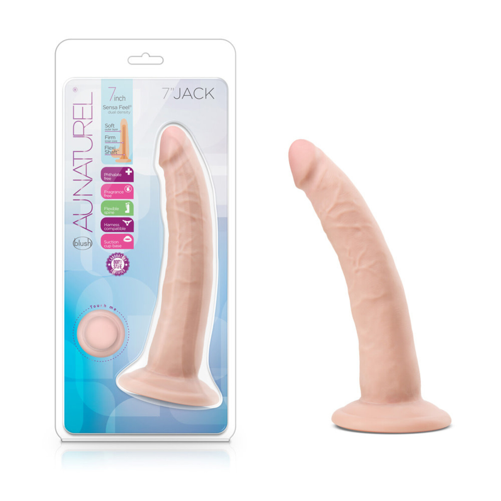 Blush Novelties Au Naturel - 7 Inch Jack