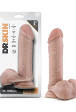 Blush Novelties Dr. Skin - Dr. William - 8 Inch Dildo With Balls