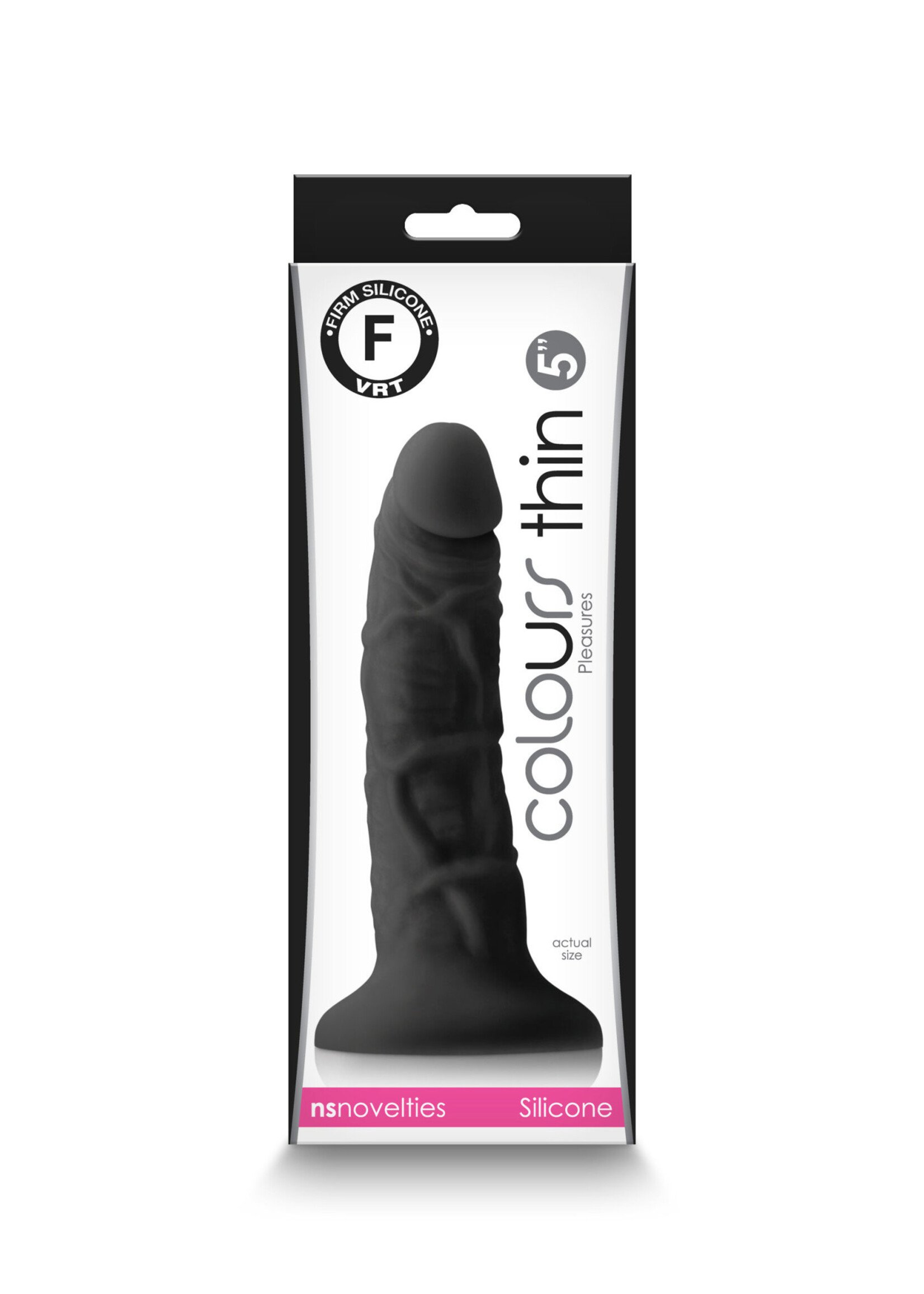 nsnovelties Colours Pleasures Thin 5" Dildo
