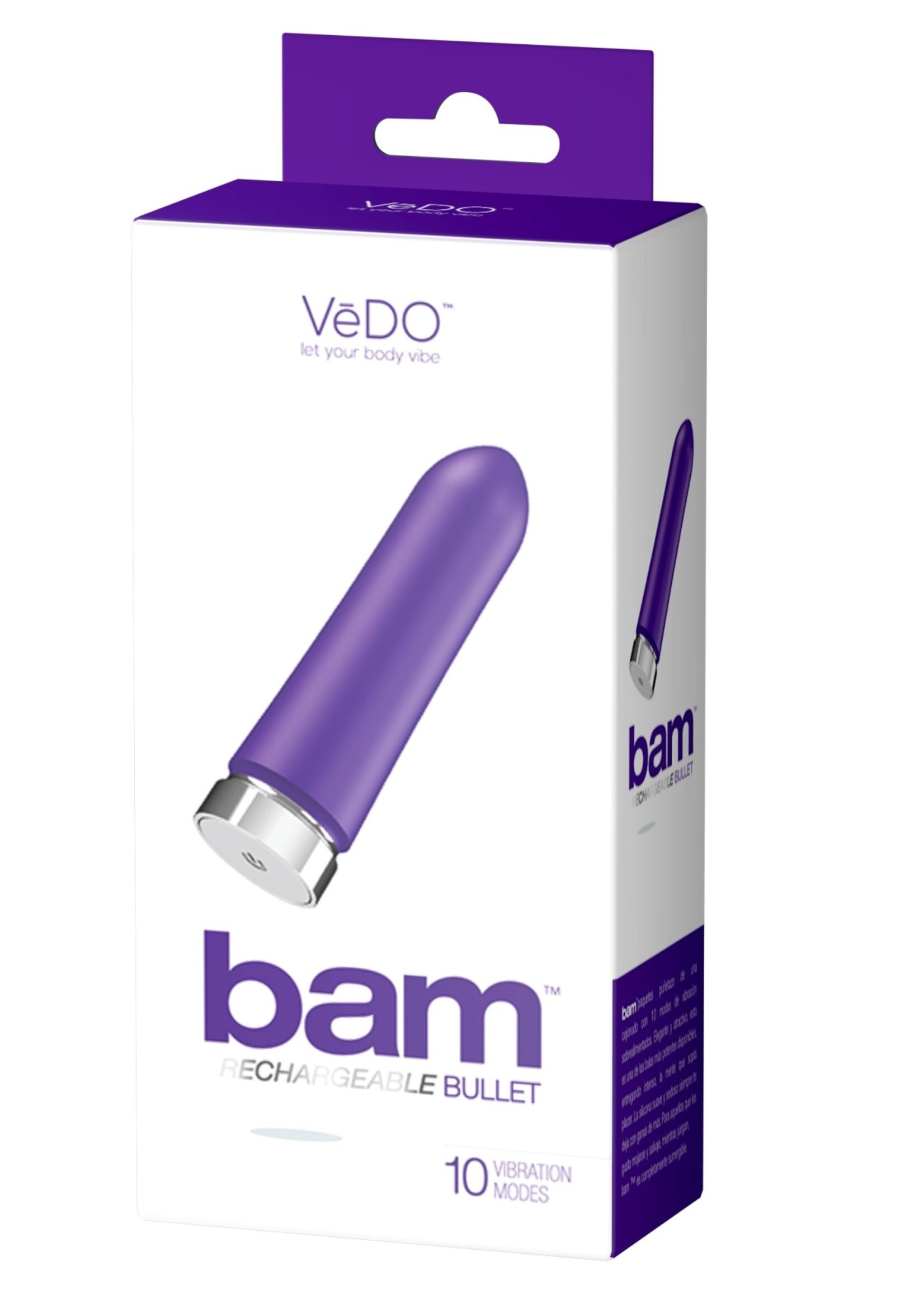VeDO Bam Rechargeable Bullet - Into You Indigo