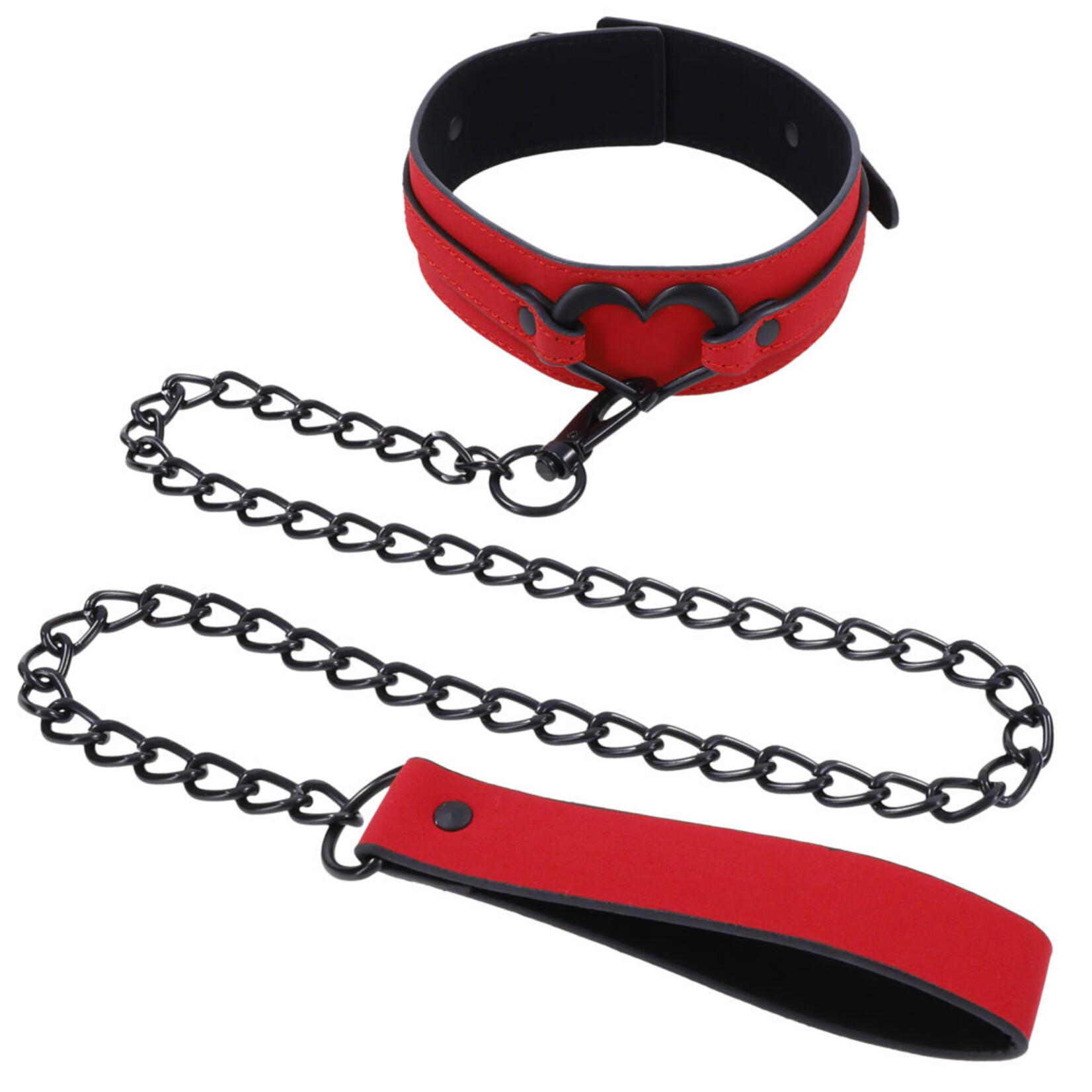 Sportsheets Amor Collar and Leash - Red