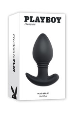 Evolved Playboy Pleasure - Plug and Play - Butt Plug - Black