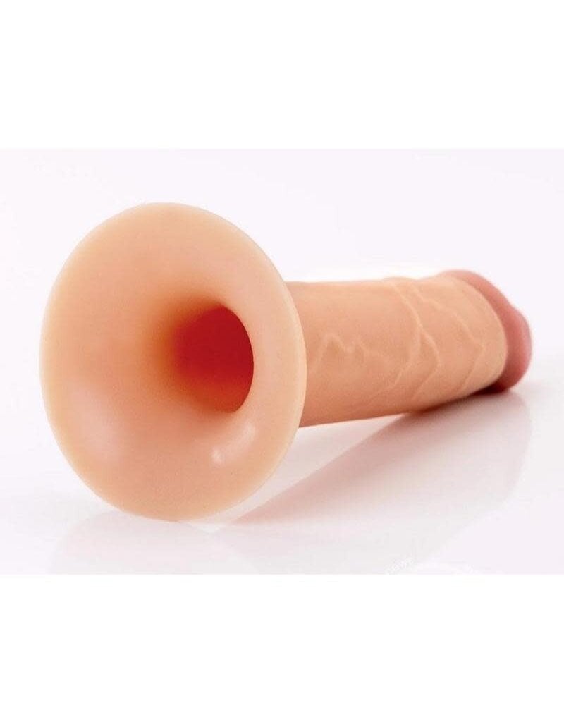 Pipedream Fantasy X-Tensions Elite Silicone Dual Density Hollow Strap-On 7in - Vanilla