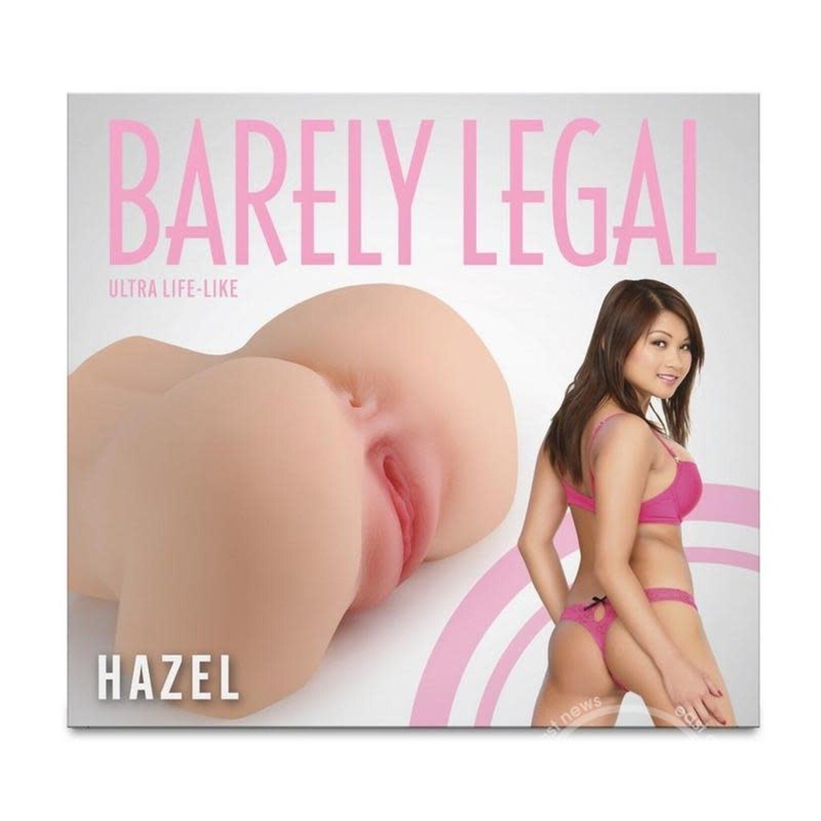 nsnovelties Barely Legal Hazel Stroker Closed End Masturbator - Pussy - Caramel
