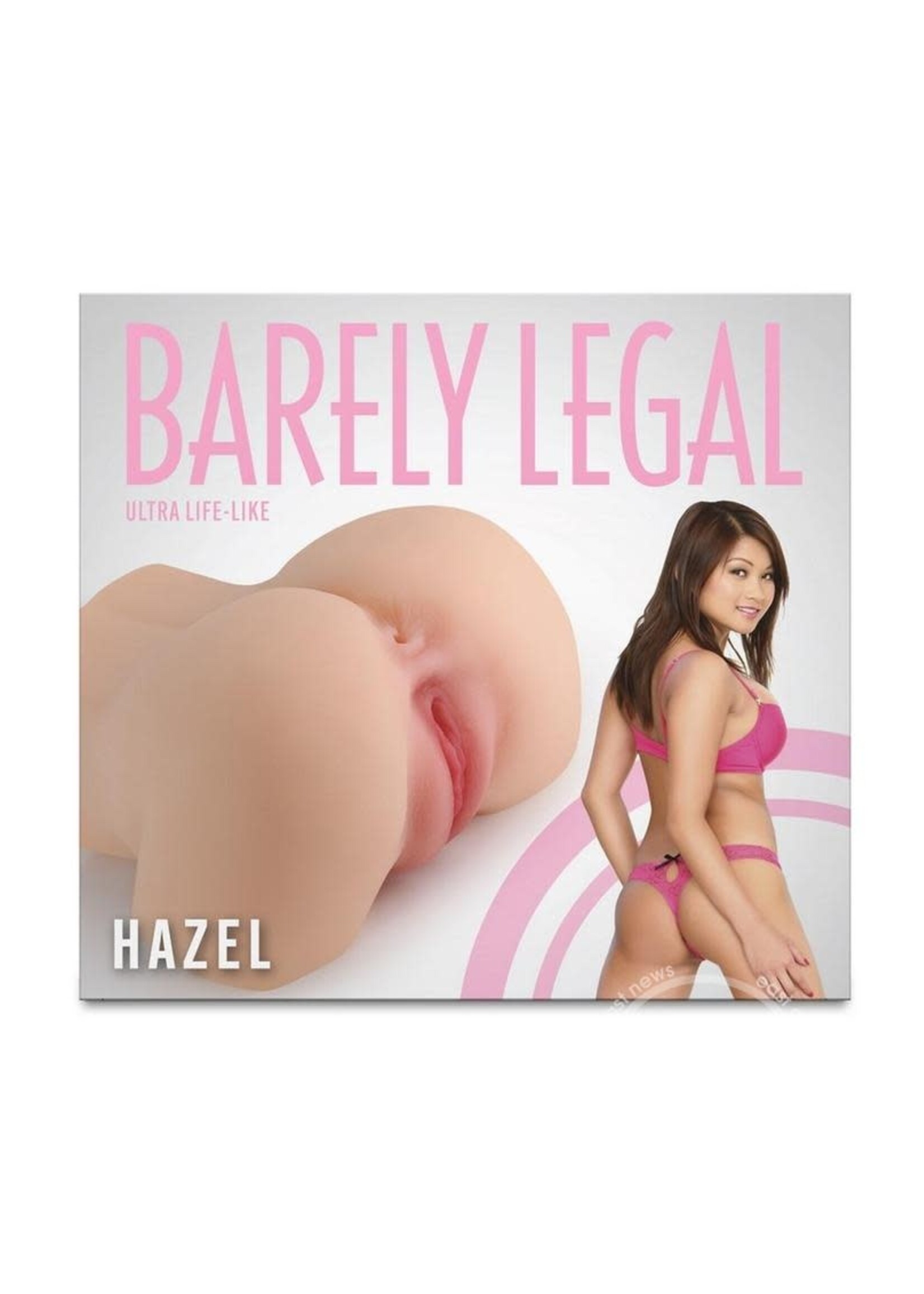 nsnovelties Barely Legal Hazel Stroker Closed End Masturbator - Pussy - Caramel