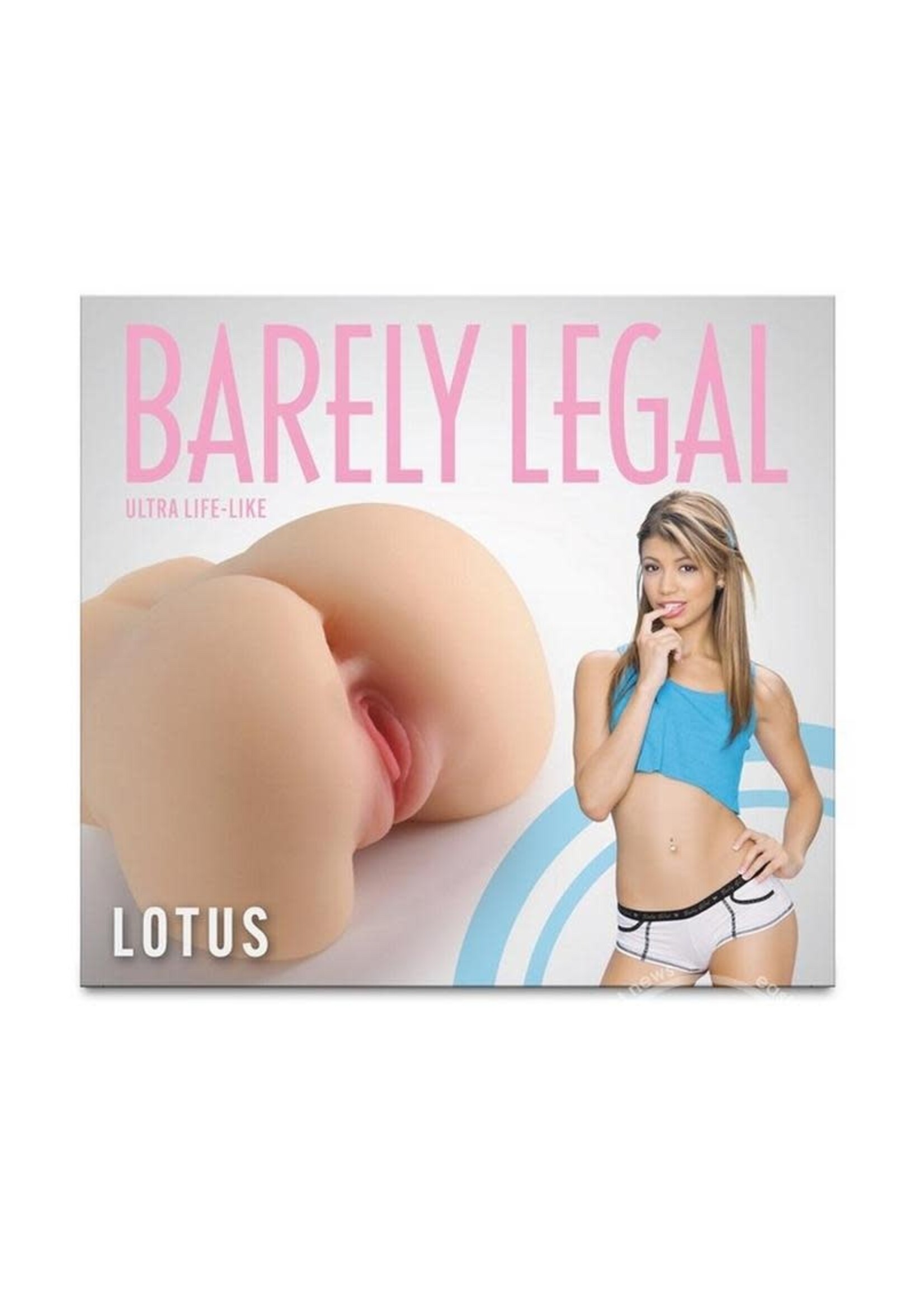 nsnovelties Barely Legal Lotus Stroker Closed End Masturbator - Pussy - Caramel