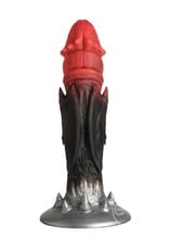 XR Brands Creature Cocks Creature Cocks Count Cockula Silicone Dildo - Black/Red