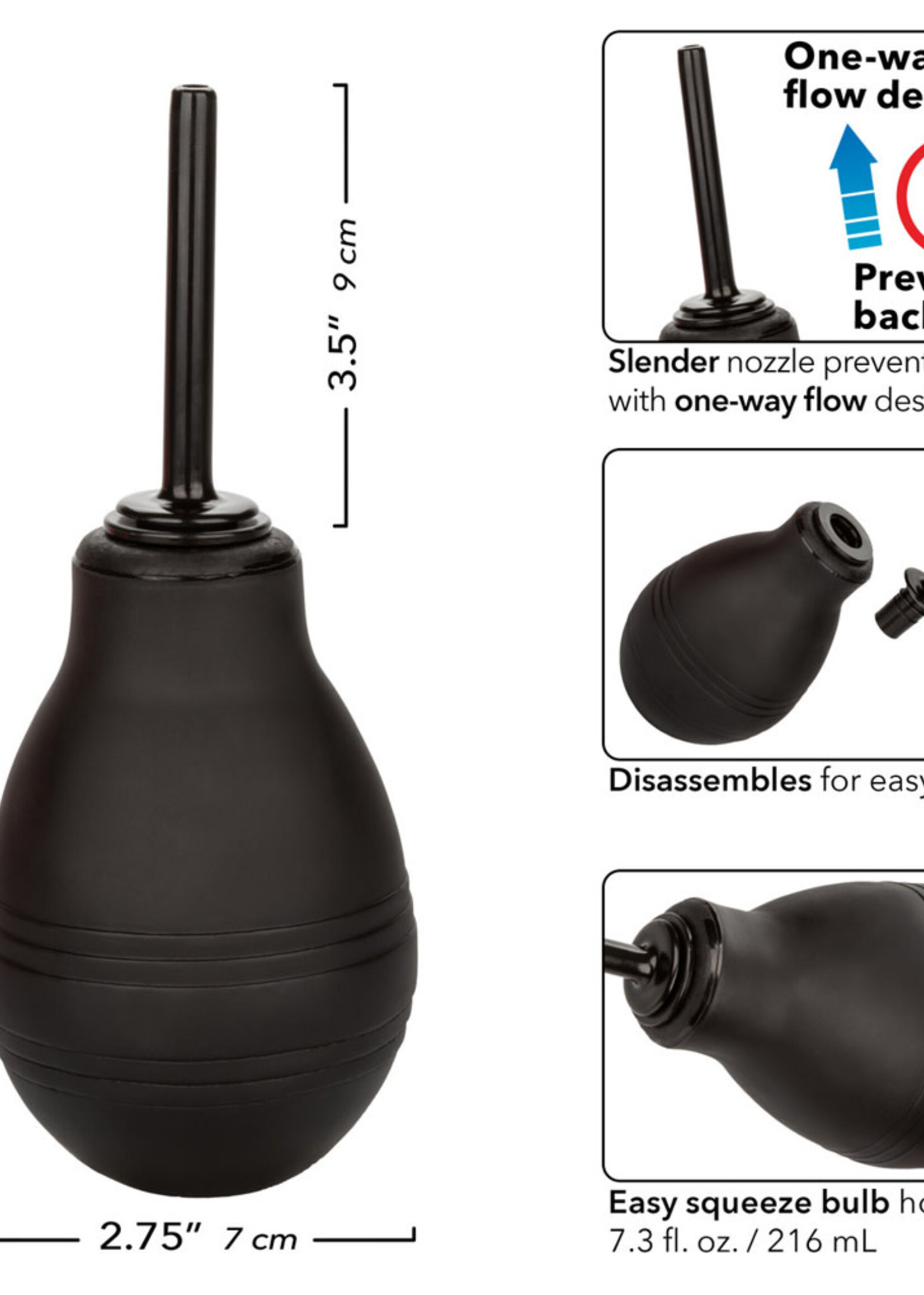 Calexotics One-Way Easy Squeeze Anal Douche