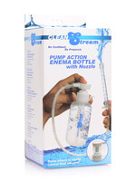 XR Brands Clean Stream Pump Action Enema Bottle With Nozzle