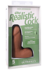 Doc Johnson The Realistic Cock Ultraskyn 5" With Balls