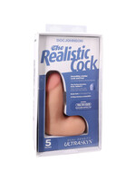 Doc Johnson The Realistic Cock Ultraskyn 5" With Balls