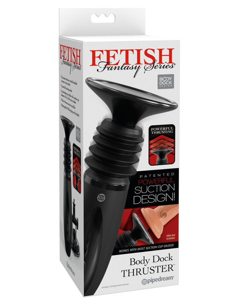 Pipedream Fetish Fantasy Series Body Dock Rechargeable Thruster - Black