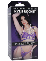Doc Johnson Signature Strokers - Kylie Rocket - Ultraskyn Pocket Pussy - Vanilla