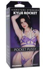 Doc Johnson Signature Strokers - Kylie Rocket - Ultraskyn Pocket Pussy - Vanilla Doc Johnson Signature Strokers - Kylie Rocket - Ultraskyn Pocket Pussy - Vanilla