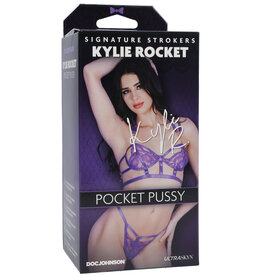 Doc Johnson Signature Strokers - Kylie Rocket - Ultraskyn Pocket Pussy - Vanilla