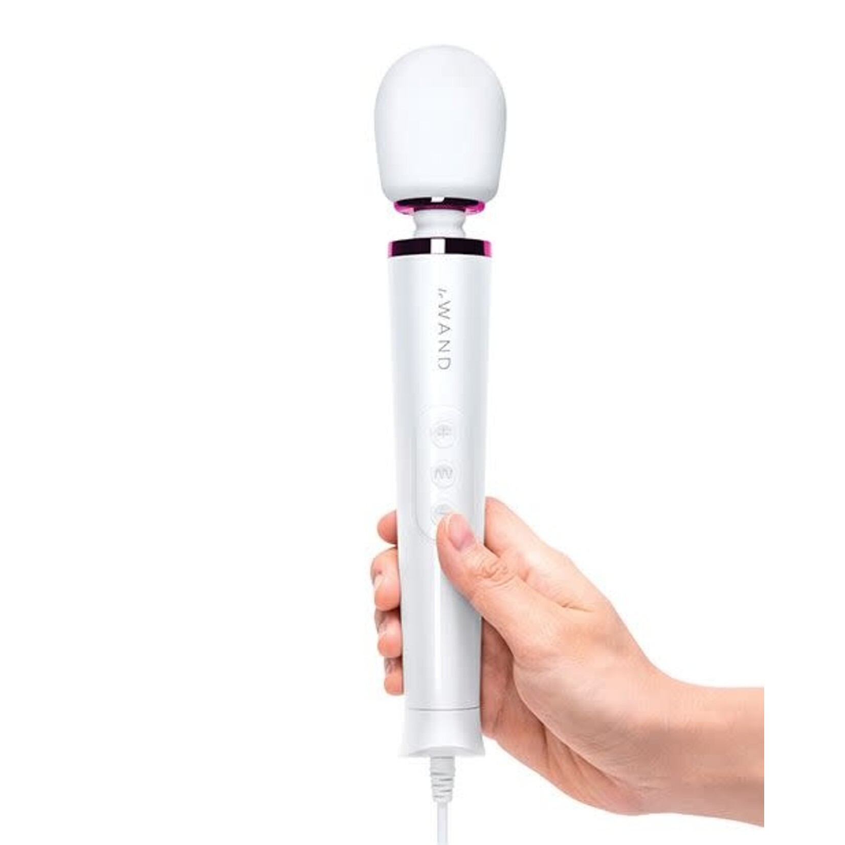 Le Wand Le Wand Powerful Petite Plug-In Vibrating Massager - White