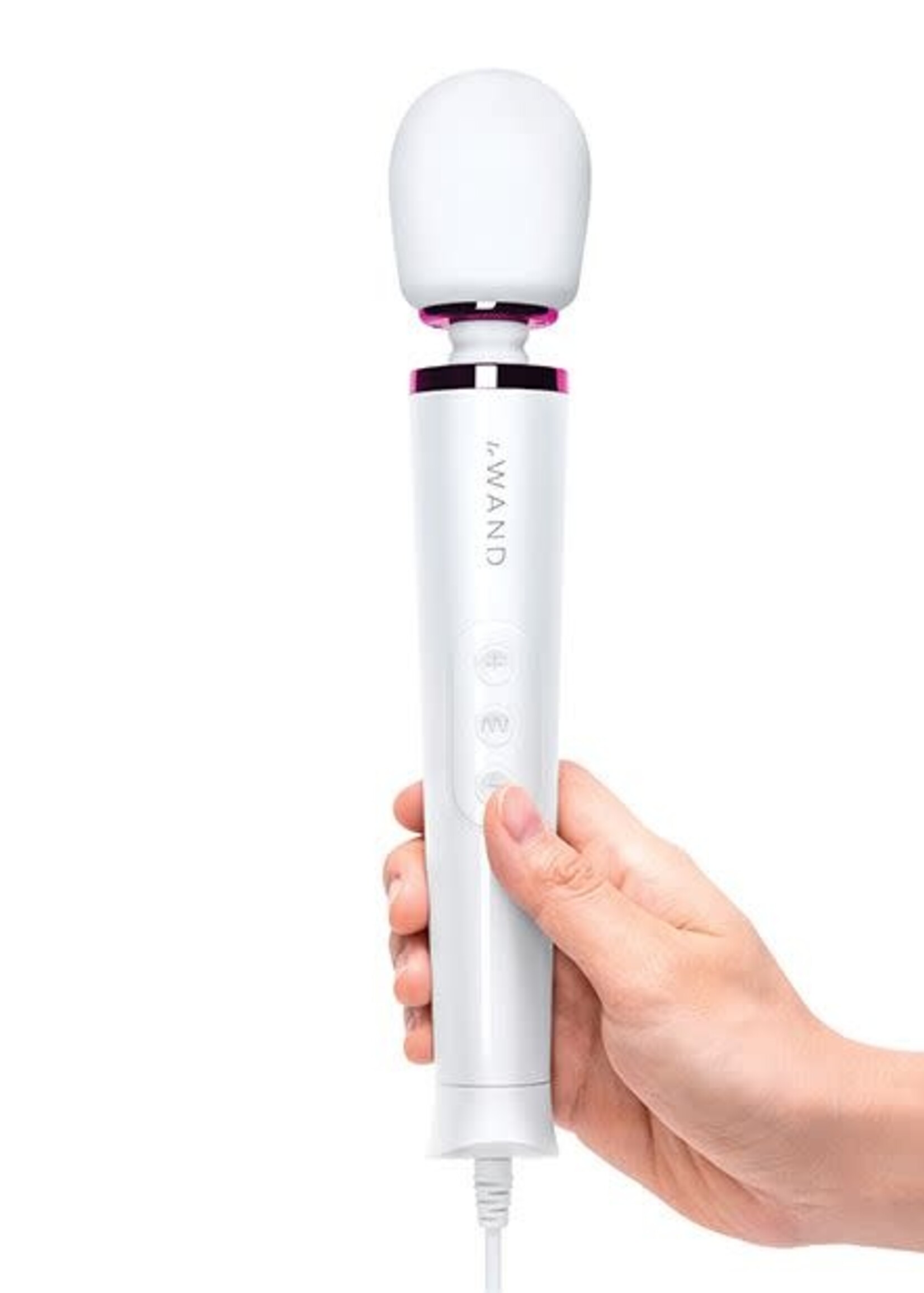 Le Wand Le Wand Powerful Petite Plug-In Vibrating Massager - White