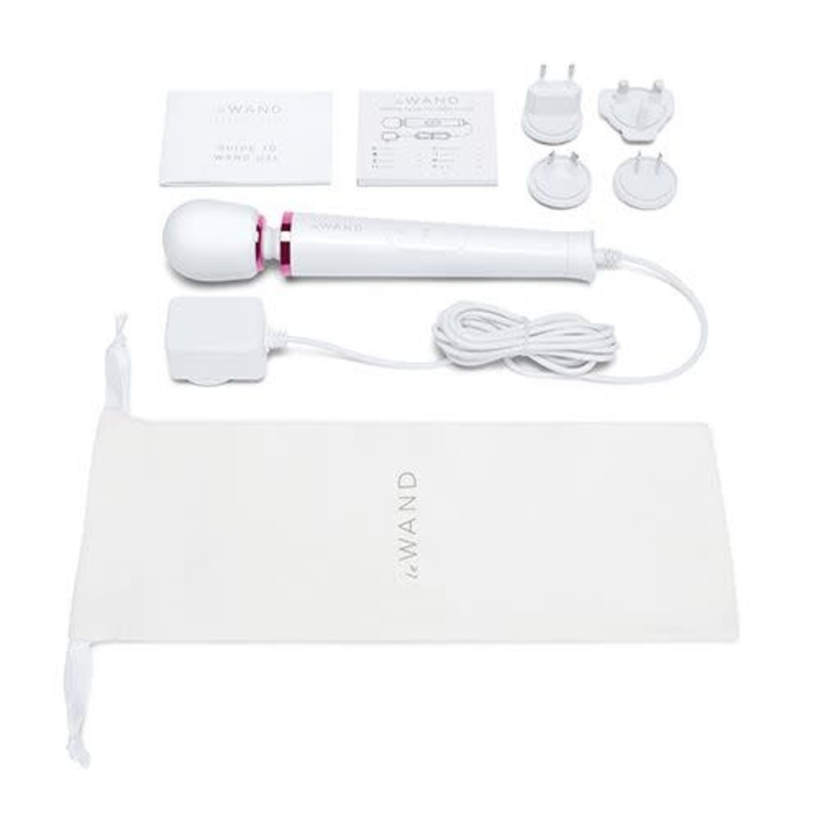 Le Wand Le Wand Powerful Petite Plug-In Vibrating Massager - White